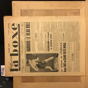 L'Officiel de la Boxe N°50 : Ronnie Clayton - Gardons le beau rôle (R. Thoumazeau) - Avant le combat suprême... Cerdan a retrouvé sa meilleure forme (Louis Tomasini) - La victoire de Cerdan avant un grand succès moral (C.W. Herring)...