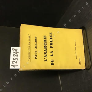 L'anarchie de la police