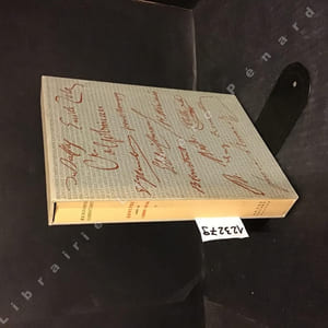 Adolphe. Cahier rouge.