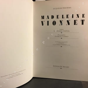 Madeleine Vionnet
