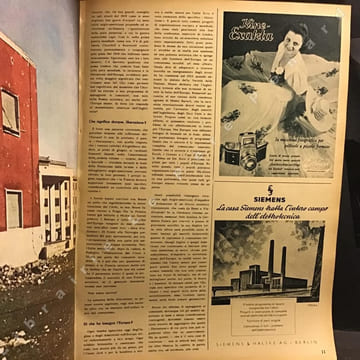 SIGNAL 1944-1945 version ITALIENNE en un volume relié ( 15 numéros)1944: N°9 ( complet + ajouts photos repro et doc ) - N° 10 (complet + repro photo + ...