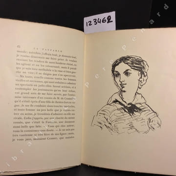 La Fanfarlo - avec neuf dessins de Baudelaire dont un inédit . BAUDELAIRE, Charles