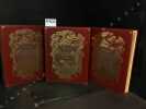 Oeuvres de Rabelais. Texte collationné sur les Editions originales avec une vie de l'auteur, des notes et un glossaire. (3 volumes). RABELAIS, ...