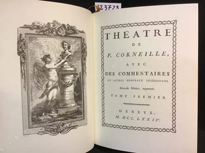Théâtre de Corneille. (12 volumes)