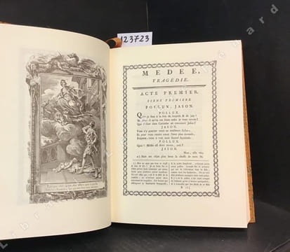 Théâtre de Corneille. (12 volumes). CORNELLE, Pierre - Gravelot (Illustrations)