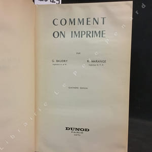 Comment on imprime