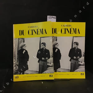 Cahiers du cinéma N°153 : Nouvel entretien avec Joseph Losey (Paul Mayersberg et Mark Shivas) - L'affaire Eva (J.-L. C.) - Une oeuvre et ses marges (Claude Ollier) - Rencontre avec Shirley Clarke (Axel Madsen)...