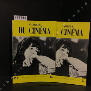 Cahiers du cinéma N°152 : Le sang d'un poète (François Weyergans) - La Belle et la Bête (Michel Mardore) - L'Aigle à deux têtes (Jacques Doniol-Valcroze) - Les Parents terribles (Jean-André Fieschi)...