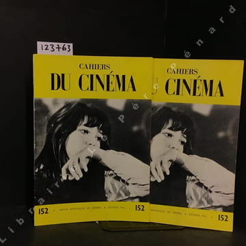 Cahiers du cinéma N°152 : Le sang d'un poète (François Weyergans) - La Belle et la Bête (Michel Mardore) - L'Aigle à deux têtes (Jacques ...