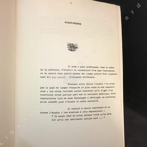 Etude du vocabulaire Acadien à travers deux romans d'Antonine Maillet. Mémoire de maîtrise de lettres modernes.