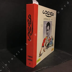 Uderzo - L'intégrale 1953-1955 : 1953-1955 : Belloy, le Baron maudit (Scénario : Jean-Michel Charlier) - 1953-1955 : la Libre Belgique - 1954: Valérie André (Scénario : Jean-Michel Charlier) - 1954-1955 : Jehan Pistolet et l'espion (Scénario : René Goscinny) - 1954-1955 : Luc Junior (Scénario : René Goscinny) - 1954 : Le Fils du tonnelier (Scénario : Jean-Michel Charlier) - 1954-1955 : Bill Blanchart (Scénario : René Goscinny) - Bibliographie
