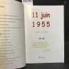 11 juin 1955. BONTE, Michel