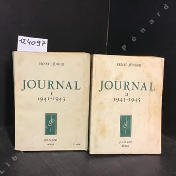 Journal I. 1941-1943 & Journal II. 1943-1945.. JUNGER, Ernst