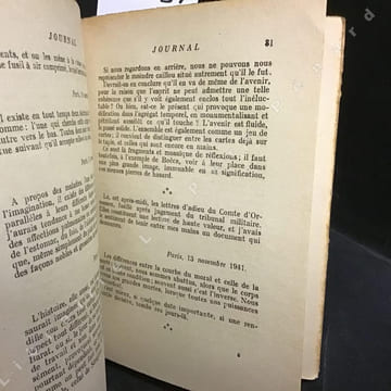Journal I. 1941-1943 & Journal II. 1943-1945.. JUNGER, Ernst