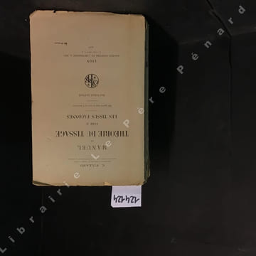 Manuel de Théorie du Tissage. Tome II - Les tissus façonnés. Nouvelle édition.. VILLARD, C.