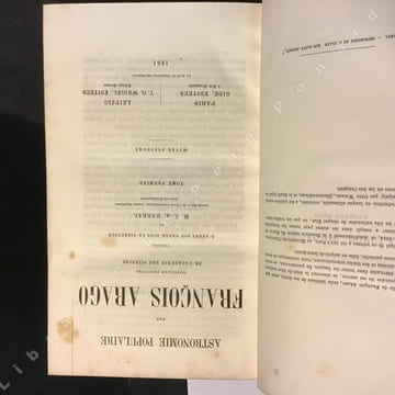Astronomie populaire (oeuvre posthume) - Tome Premier. ARAGO, François - Sous la direction de M. J.-A. Barral