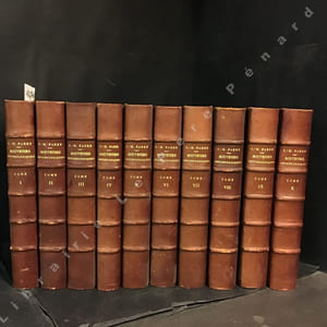 Souvenirs Entomologiques. Etudes sur l'instinct et les moeurs des Insectes. Edition définitive illustrée. Tomes I à X (10 volumes)