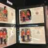 A.B.C. OF THE ARMY. Album de 123 Cartes postales illustrées représentant des régiments anglais ( Life Guards, Dragoon Guards, Horse Guards, Hussars, ...