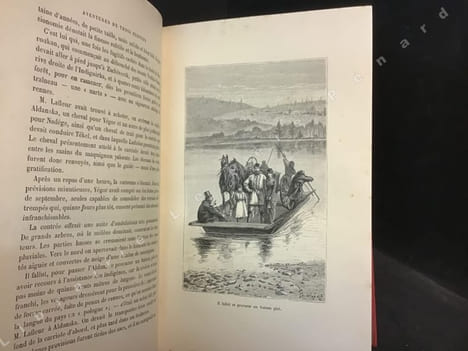 Aventures de trois fugitifs en Sibérie. Illustrée de 72 vignettes dessinées par Y. Pranishikoff. AMERO, Constant - TISSOT, Victor - Y. Pranishikoff ...