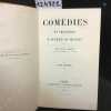 Comédies et proverbes. Seule édition complète revue et corrigée par l'auteur. Tome premier et second. (2 volumes). Alfred de Musset
