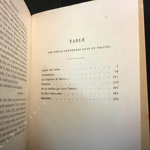 Comédies et proverbes. Seule édition complète revue et corrigée par l'auteur. Tome premier et second. (2 volumes)