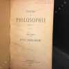 Cours de Philosophie - Tome Premier : Psychologie. Tome Second : Logique et Morale. (Deux tomes en un seul volume). A. M. D. G.