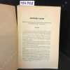 Statistique pénitentiaire pour l'année 1882. Exposé général de la situation des services & des divers établissements présenté à M. le Ministre de ...
