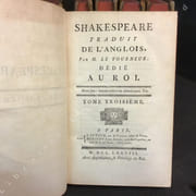 Shakespeare traduit de l'anglois, dédié au Roi. par SHAKESPEARE, William - Traduction de l'anglais par Pierre Le Tourneur - Image 9