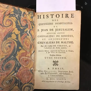 Histoire des Chevaliers hospitaliers de S. Jean de Jerusalem, appelez depuis Chevaliers de Rhodes, et aujourd'hui Chevaliers de Malthe. Nouvelle ...
