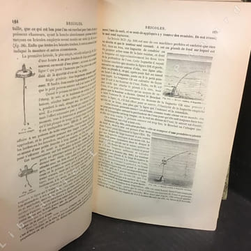 La pêche et les poissons. Dictionnaire général des pêches.. Henri de La Blanchère - Accompagné d'un supplément par Ed. Renoir, Ryvez et Lucien Jouenne