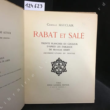 Rabat et salé. MAUCLAIR, Camille - ARBEY, Mathilde (Illustrations)