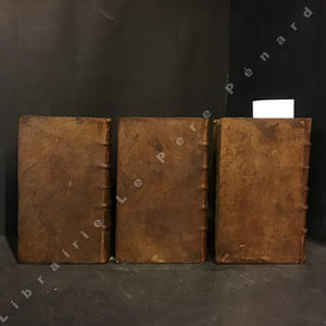 Mémoires de Mr D'Artagnan , Capitaine-Lieutenant de la première Compagnie des Mousquetaires du Roi contenant quantité de choses particulières & secrettes qui se sont passées sous le règne de Louis Le Grand (Tomes 1, 2 et 3 en édition Originale)