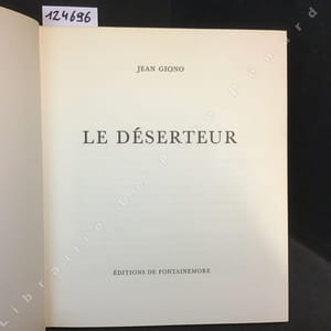 Le déserteur 