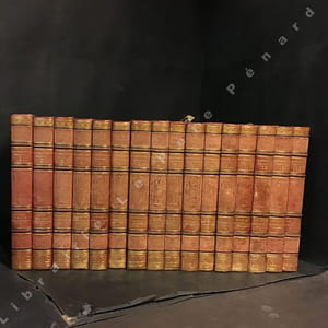Œuvres complètes de M. Le Vicomte de Chateaubriand, Pair de France, Membre de l'Académie Française - 30 volumes 1826-1828Tome 1 : Essai sur les révolutionsTome 2 : Essai sur les révolutionsTome 3 : Mélanges historiquesTome 4 : Etudes ou discours historiquesTome 5 : Etudes ou discours historiquesTome 5 bis : Etudes ou discours historiquesTome 5 ter : Etudes ou discours historiquesTome 6 : Voyages en Amérique et en ItalieTome 7 : Voyages en Amérique et en ItalieTome 8 : ItinéraireTome 9 : ItinéraireTome 10 : ItinéraireTome 11 : Le génie du christianismeTome 12 : Le génie du christianismeTome 13 : Le génie du christianismeTome 14 : Le génie du christianismeTome 15 : Le génie du christianismeTome 16 : Atala, René et les AbenceragesTome 17 : Les Martyrs Tome 18 : Les Martyrs Tome 18 bis : Les Martyrs Tome 19 : Les NatchezTome 20 : Les NatchezTome 21 : Mélanges littérairesTome 22 : Mélanges et poésiesTome 23 : Discours et opinionsTome 24 : Mélanges politiquesTome 25 : Mélanges politiquesTome 26 : PolémiqueTome 27 : Liberté de la presse