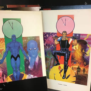 Watchmen. Portfolios : French Covers - Promotional Posters - American Covers