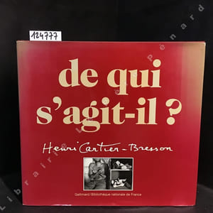 De qui s'agit-il ? Henri Cartier-Bresson