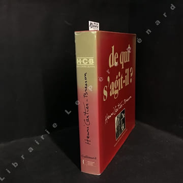De qui s'agit-il ? Henri Cartier-Bresson. CARTIER-BRESSON, Henri 