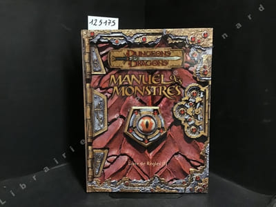 Dungeons & Dragons - Manuel des Monstres - Livre de règles III