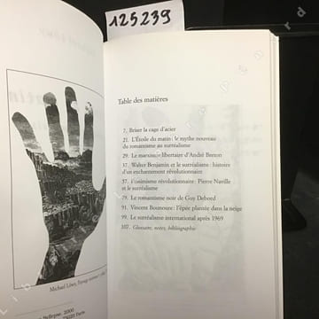 L'Étoile du matin - Surréalisme et marxisme. LOWY, Michael