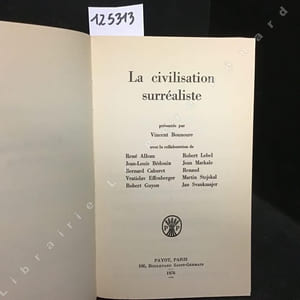 La civilisation surrealiste
