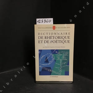 Dictionnaire de rhétorique et de poétique