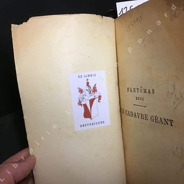 Fantômas - Le cadavre géant. SOUVESTRE, Pierre - ALLAIN, Marcel