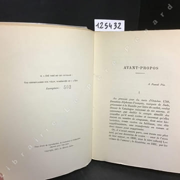 Historiettes, Contes et Fabliaux. Publiés sur le texte authentique de la société du roman philosophique.. Marquis de Sade - HEINE, Maurice ...