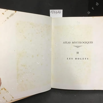 Atlas Mycologiques II - Les Bolets . LECLAIR, Albert - ESETTE, Henri - HEIM, Roger (Préface)