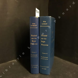 Traité sur les sept rayons. Volume I & II : Psychologie Esotérique.