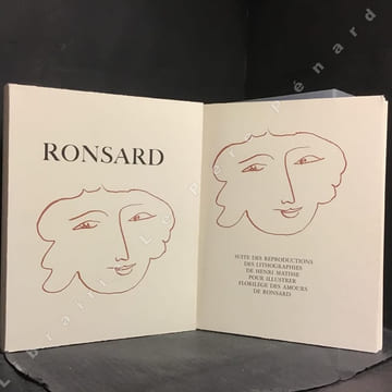 Florilège des Amours. RONSARD, Pierre de - MATISSE, Henri (Illustrations)