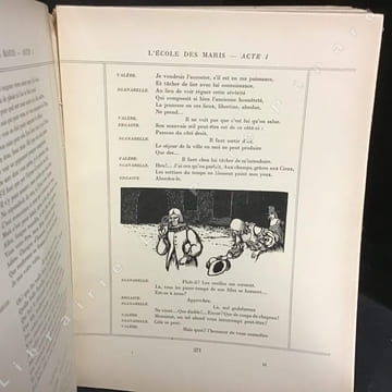 Théâtre de Molière. MOLIERE - G. BRUYER (dessins)