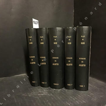 Histoire de Juliette. D. A. F, DE SADE