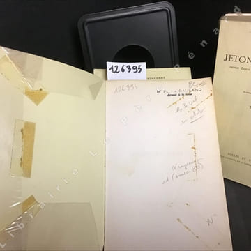 Jetons et méreaux depuis Louis IX jusqu'à la fin du Consulat de Bonaparte. FEUARDENT, F.