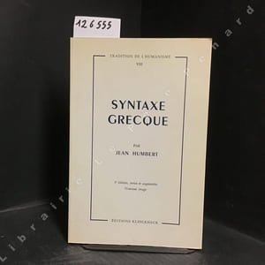 Syntaxe grecque